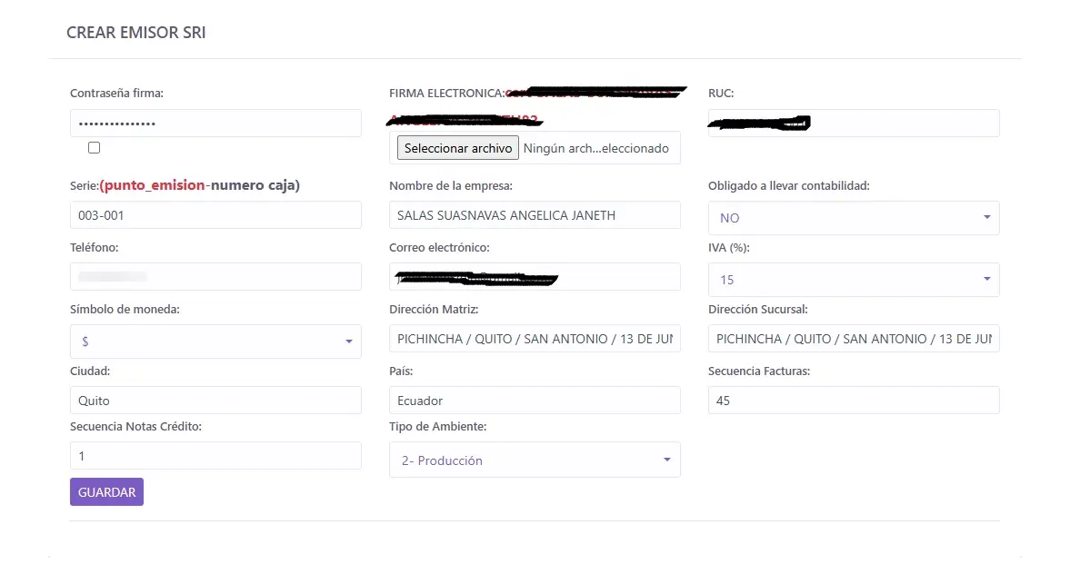 Sistema de Facturación Electrónica SRI + POS e Inventario (Laravel 10)
