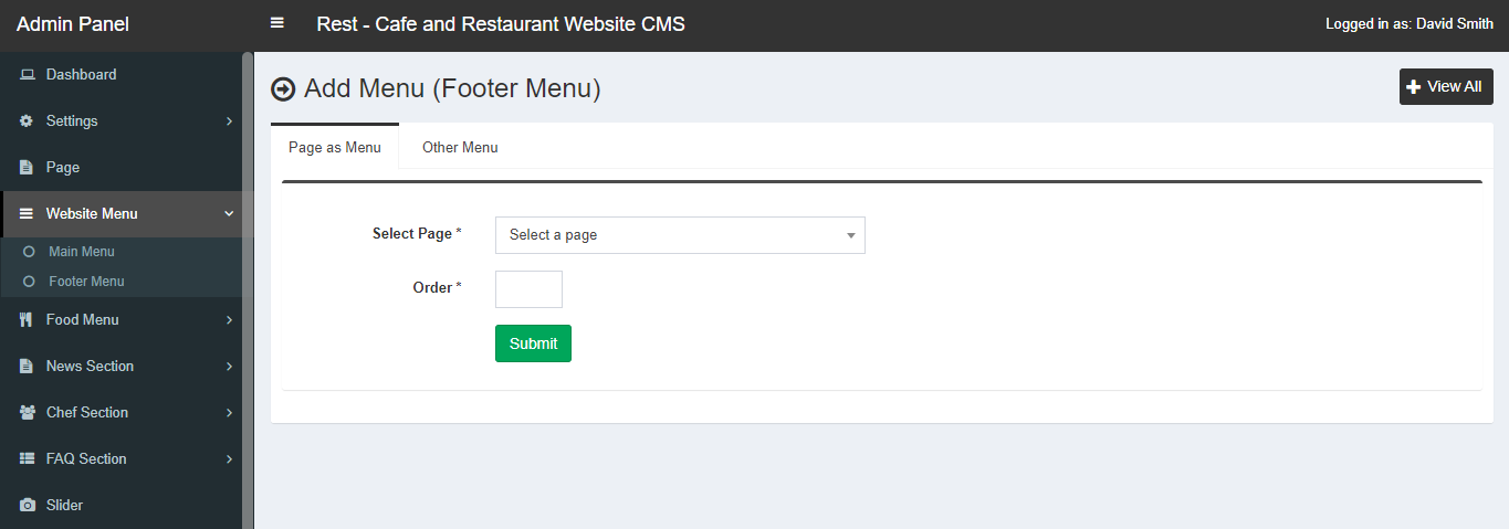 CMS para Restaurantes y Cafeterías en PHP (Sin Framework, con Reservas)