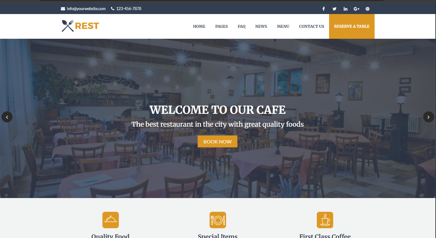 CMS para Restaurantes y Cafeterías en PHP (Sin Framework, con Reservas)