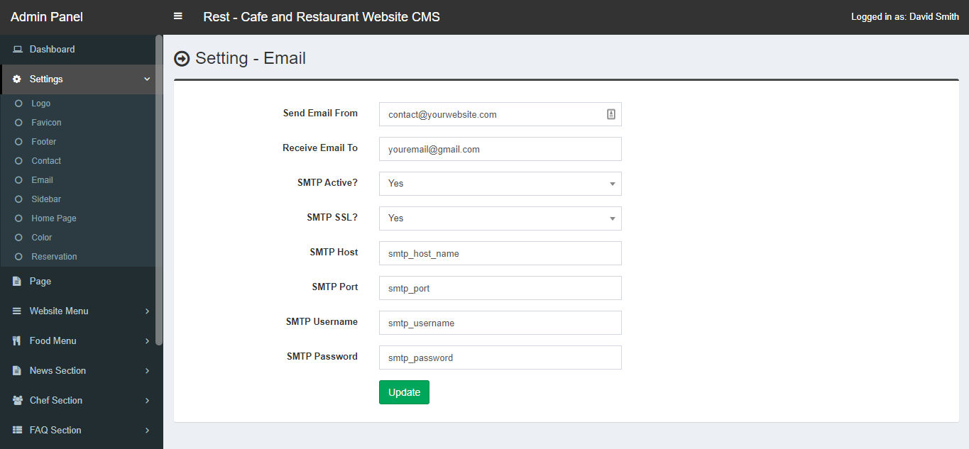 CMS para Restaurantes y Cafeterías en PHP (Sin Framework, con Reservas)
