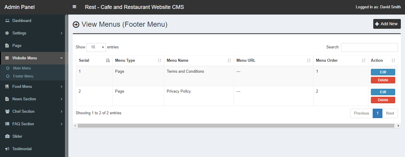 CMS para Restaurantes y Cafeterías en PHP (Sin Framework, con Reservas)