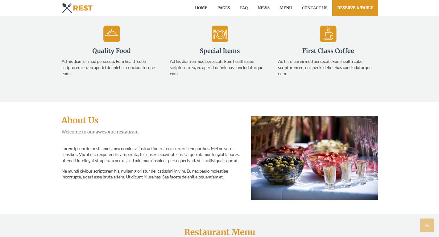 CMS para Restaurantes y Cafeterías en PHP (Sin Framework, con Reservas)