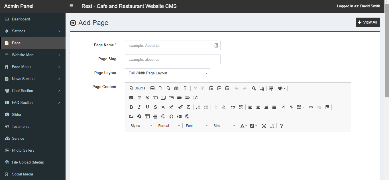CMS para Restaurantes y Cafeterías en PHP (Sin Framework, con Reservas)